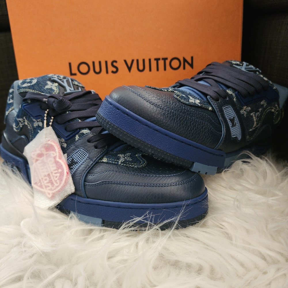 Louis Vuitton Blue Sneakers